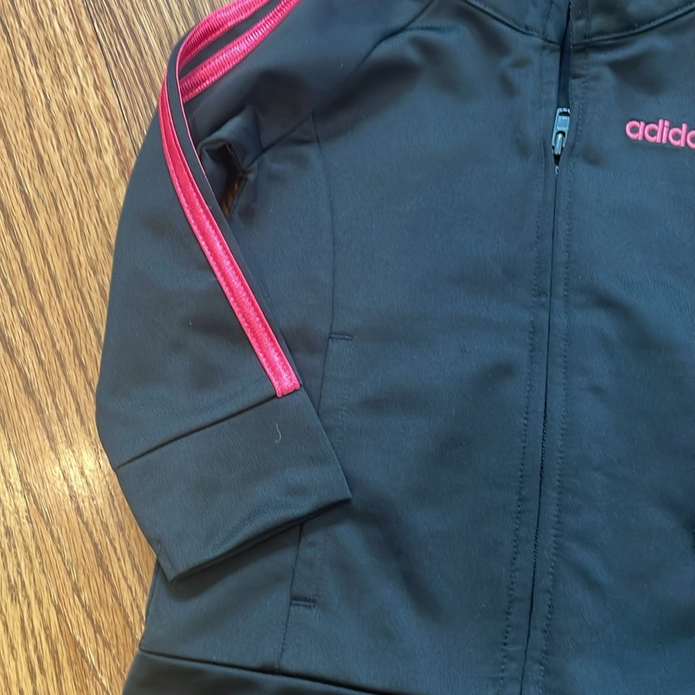 Adidas Zip Up Jacket/Coat. Size 12 Months. Like New Condition. - Picture 6 of 10